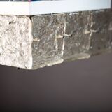 Large Vintage J.T. Kalmar Glass Flush Mount - 1960s Austrian Ceiling Light