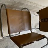 Set of 4 MR chairs by Mies Van der Rohe for Knoll