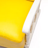 Fauteuil vintage en cuir, 1950