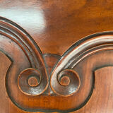 Pair of walnut doors