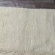 Simple Moroccan rug in natural wool, 250cm x 150cm