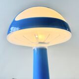 Vintage Skojig blue mushroom lamp - clouds - Ikea