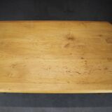 Mid-century Scandinavian conference table in solid birch, 1980s