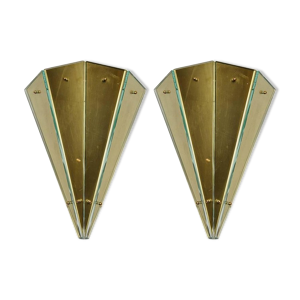 Paire d’appliques en