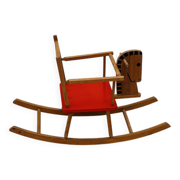 80s rocking horse