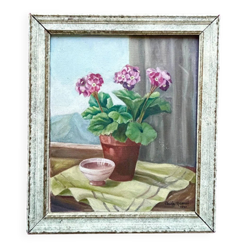 Bouquet d'hortensias Nature morte Peinture à l'huile