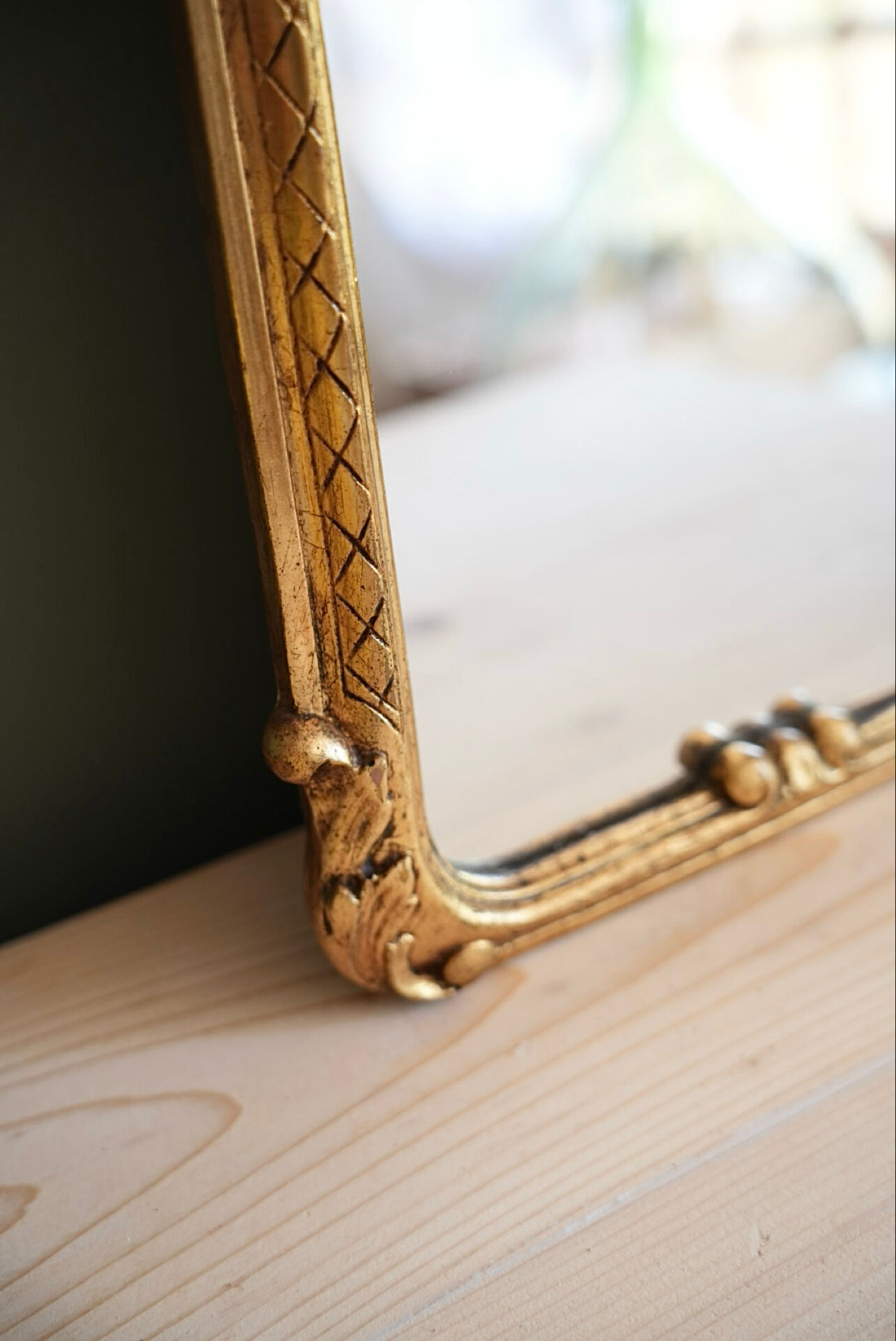 Miroir doré