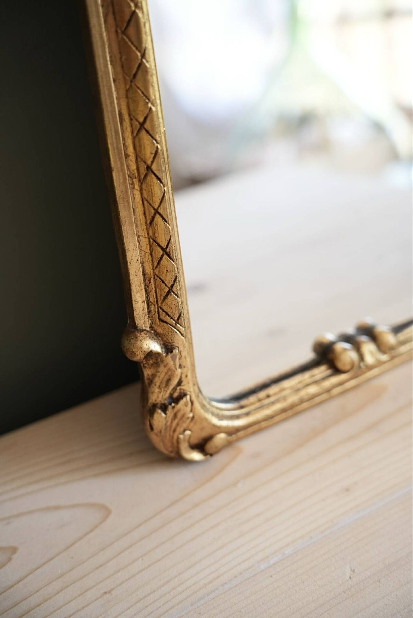 Miroir doré