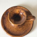 Ceramic candle holder accolay vintage design 60 years