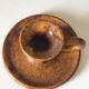 Ceramic candle holder accolay vintage design 60 years