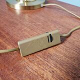 Lampe de bureau articulée en laiton, Boulanger (Belgique), 1970-80