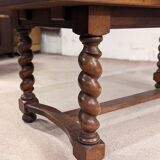 Wooden dining table
