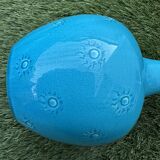 English ceramic lamp base Burmantofts Pottery England, 1880