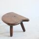 Wooden free-form coffee table