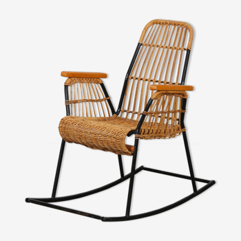Rocking chair published by Uluv in the 1960s