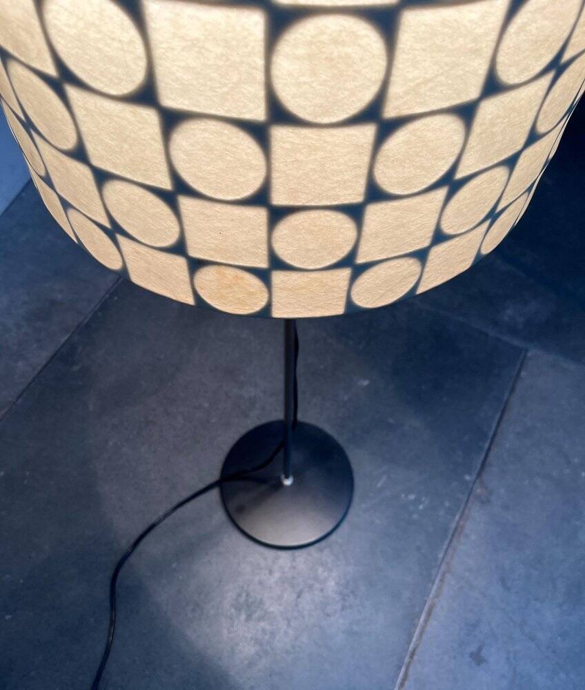 Mid-century cocoon floor lamp, 1960s