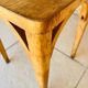 Vintage stool, curved wood by Luterma circa $50/60s
