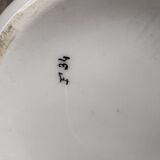 Porcelain Coffee Pot Decorated with Currants - Vintage 1900