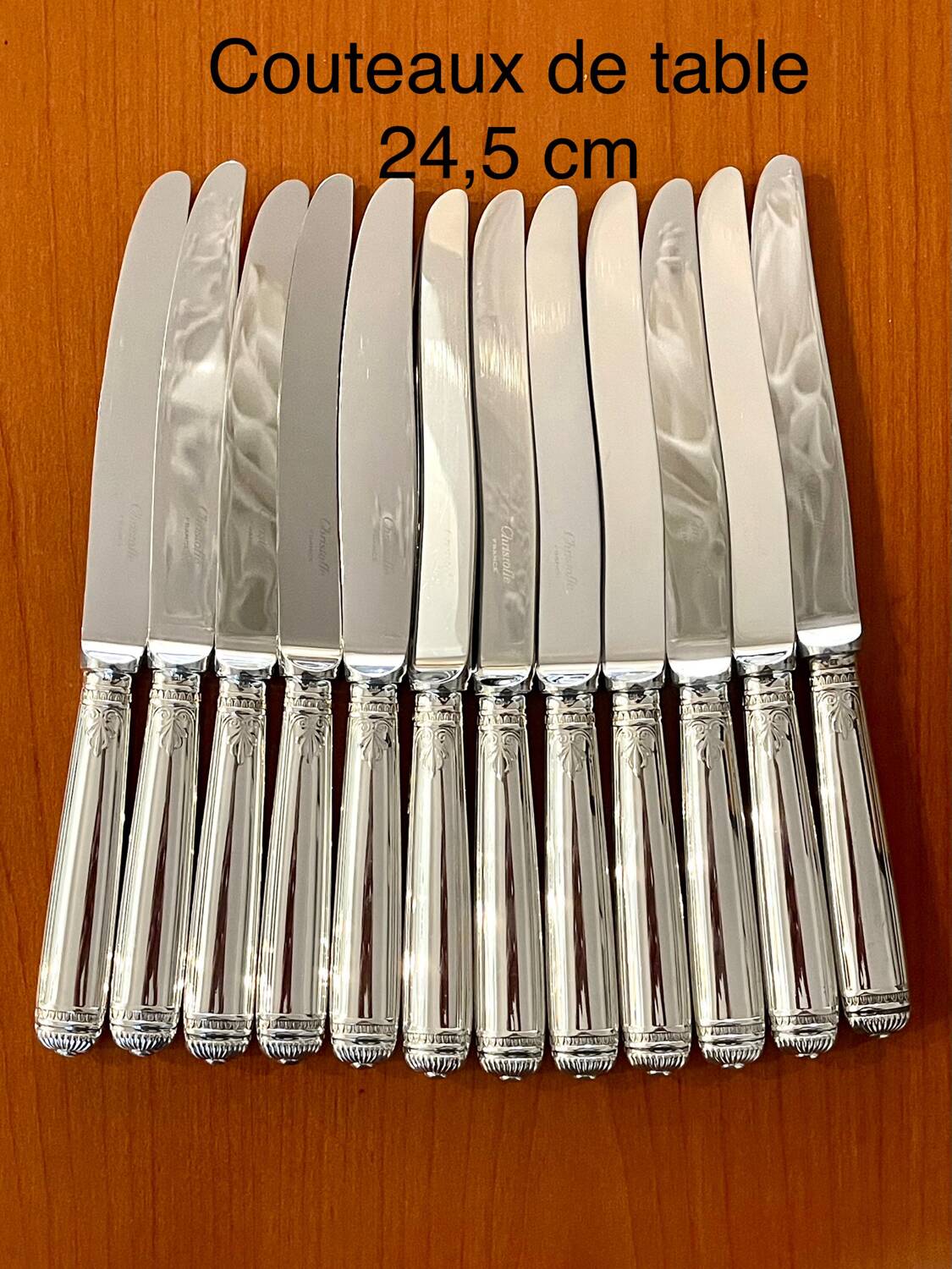 Christofle Malmaison 48-piece flatware set in very good condition