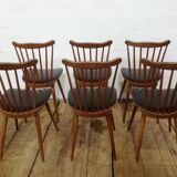 Six chairs baumann model sonata