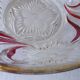 Glass or crystal salad bowl