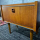 Pair of Scandinavian teak bedside tables