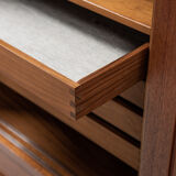 Midcentury Danish higher cabinet in teak by Axel Christensen for ACO Møbler 1960s