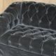 Pair of Chesterfield sofas in mohair velvet Somerville George Smith