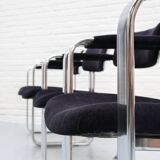 Eero Aarnio Silver Chairs Set of 4
