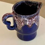 Vallauris blue milk jug