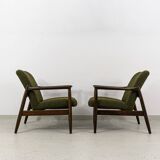 Vintage Armchairs By Edmund Homa, Poland, 1960s, set of 2
