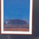 Engraving Signed by Aschley Manluy " Southern Cross "