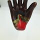 Empty pocket shaped hand style vintage