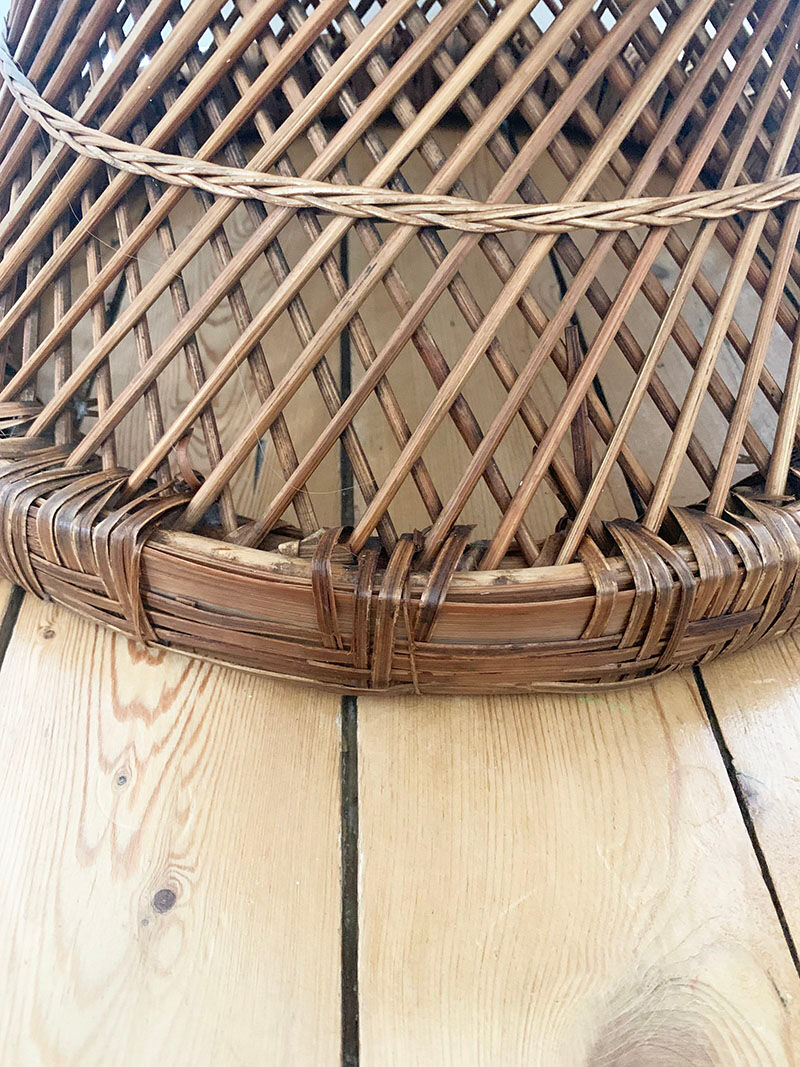 Rattan stool