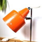 Lamp orange & chrome 1960