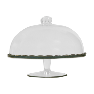 Pastry display dish with its bell
