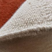 Tapis kilim égyptien fait main 120x180 cm – Terracotta et écru