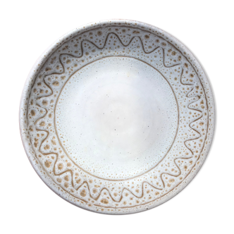 Vallauris hollow plates signed Jean Austruy