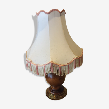 Classic wooden lamp