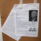 Signed oil painting “Zelfportret” by Paul Citroen, the Netherlands, 1965