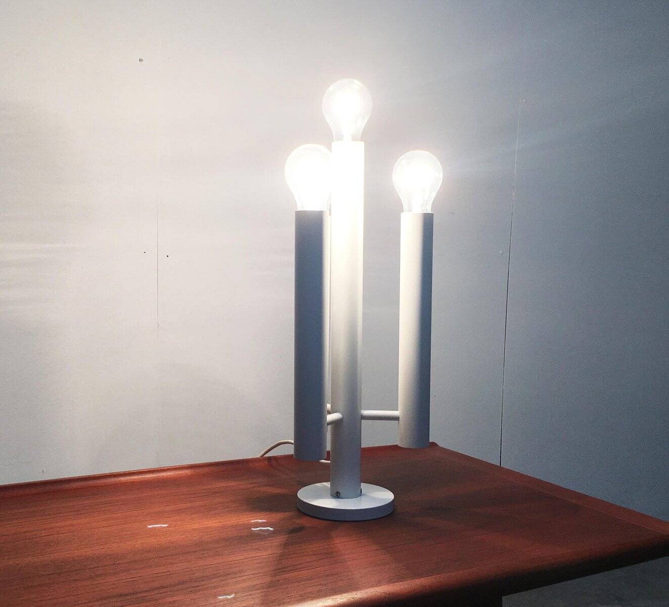 Swiss mid-century table lamp by Temde, 1960s.