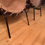 Pair of armchairs designed by Lusch Erzeugnis, Lusch & Co, Germany, 1960s