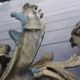 Pair of Louis XV style bronze sconces