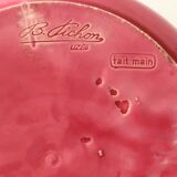 Vintage ceramic lamp signed B. Pichon 70s