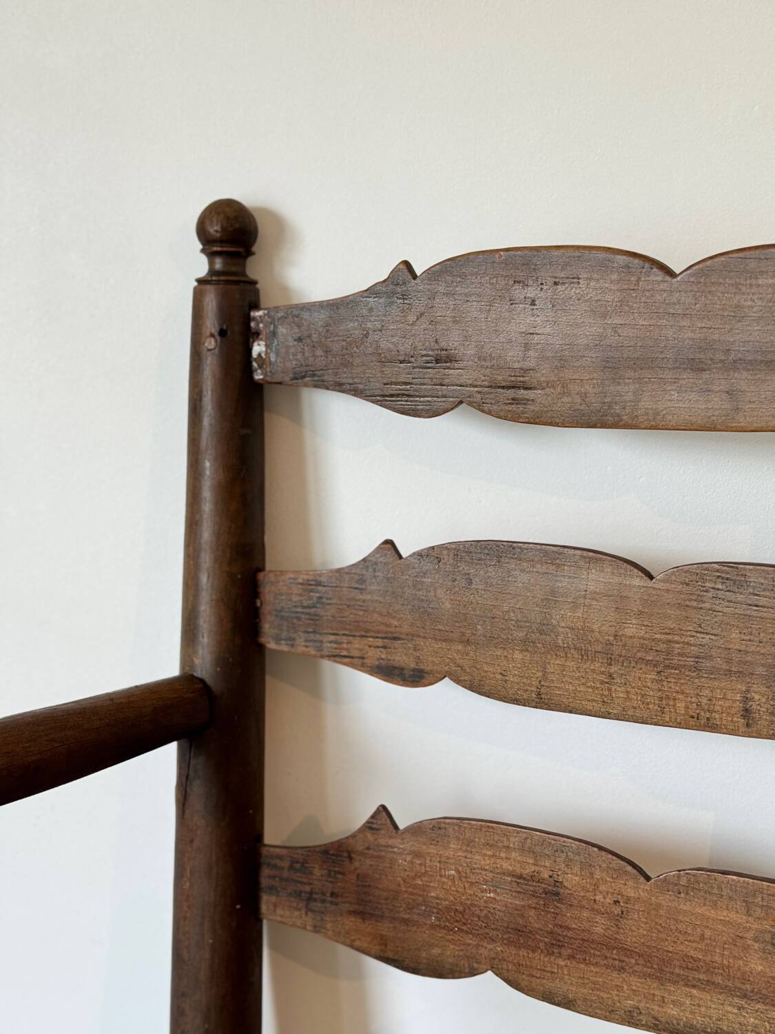 Antique 19th-century country armchair