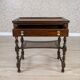 Oak Side Table in Dark Brown, 1930s