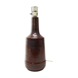 Scandinavian oxblood ceramic lamp Désirée Stentoj 1970
