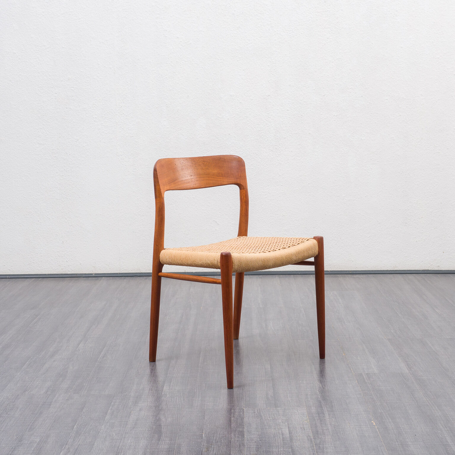 Set of six chairs moeller, denmark, model 75, denmark