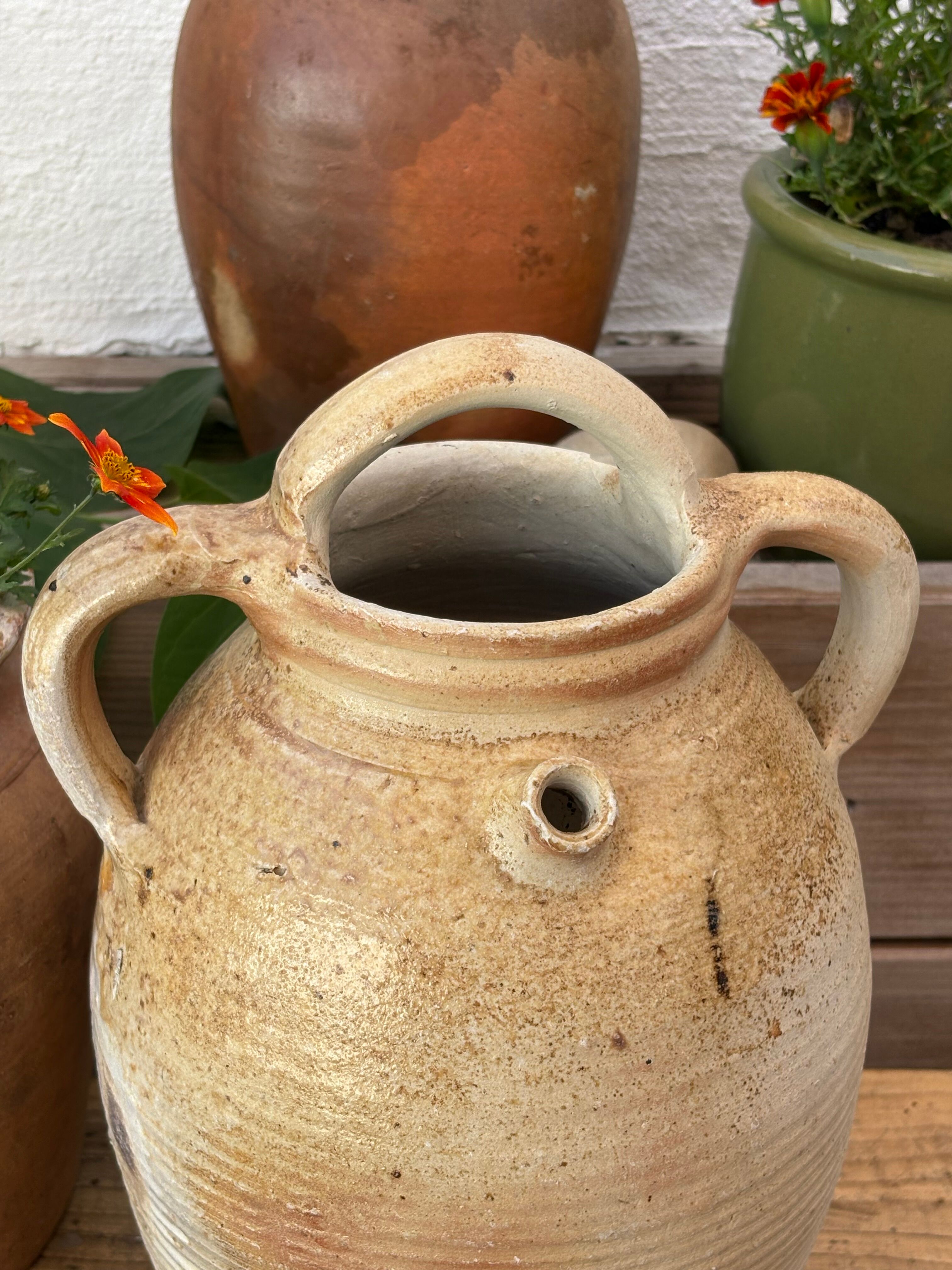 Ancient terracotta jar