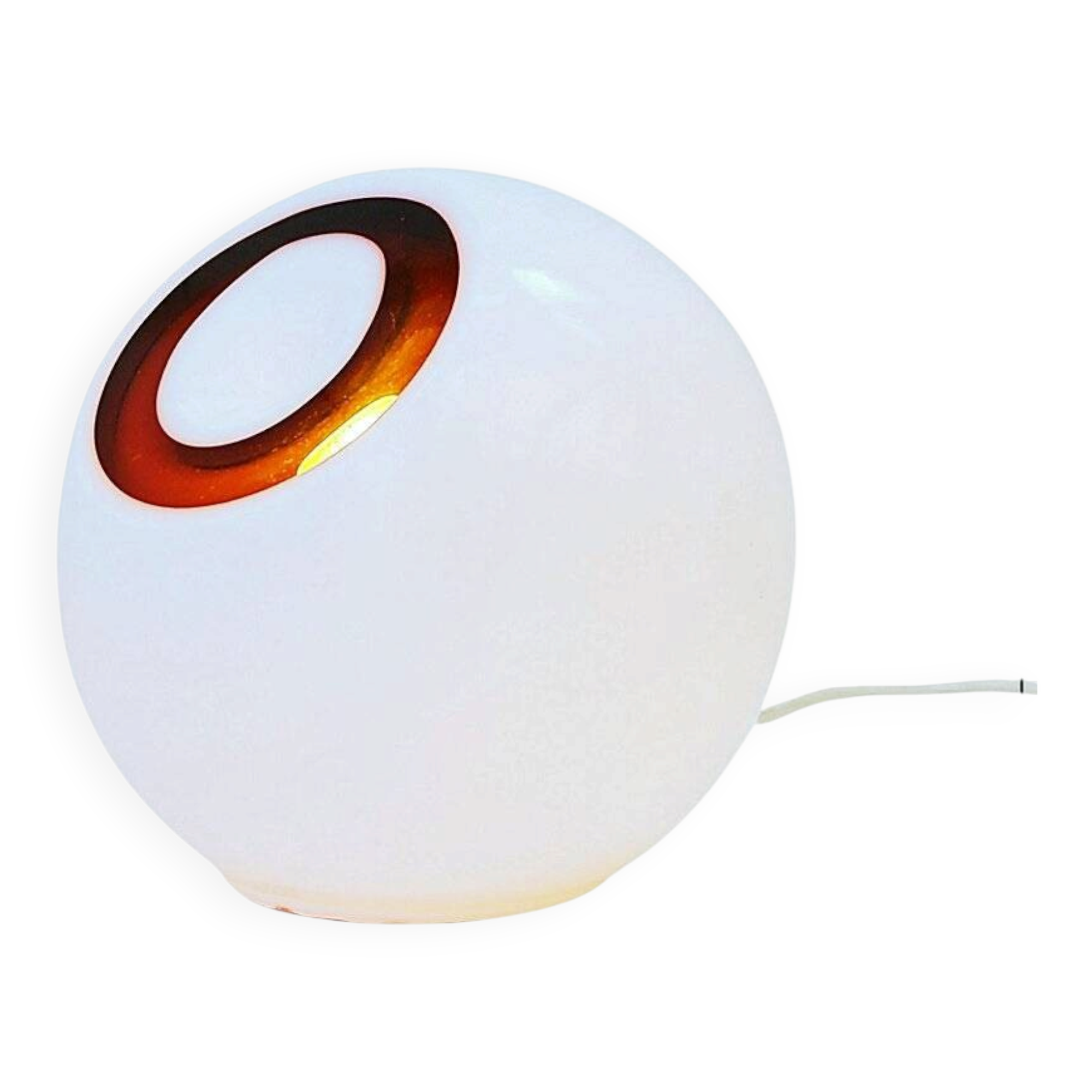 Lampe de table en verre de Murano style Space Age vers 1960